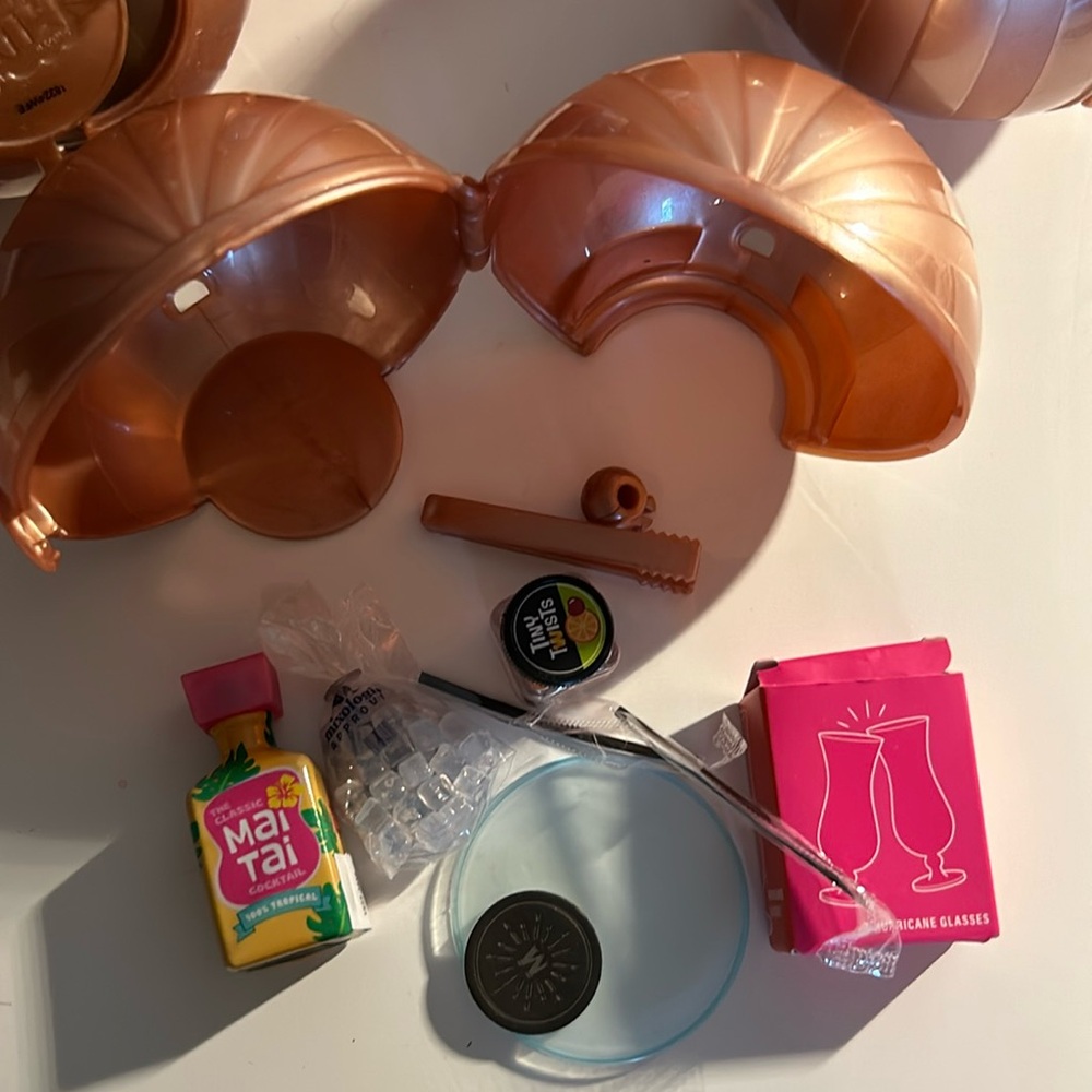 Mini brands happy hour mai tai